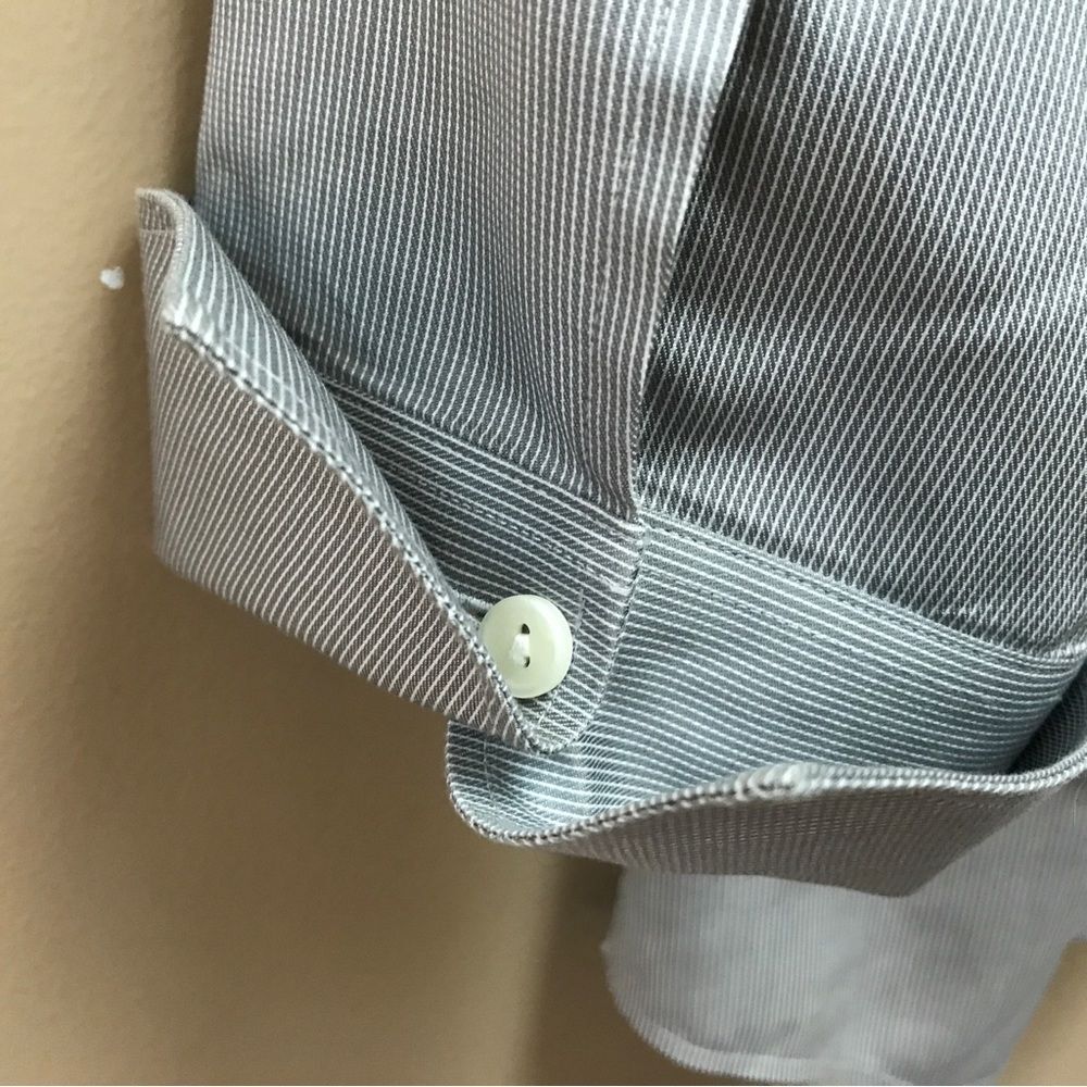 Hinson Wu Becky Shirt Womens Tahitian Pearl White Luxe Cotton Top - Picture 14 of 14